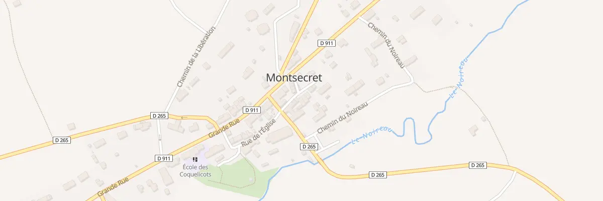 Plan du 6 Rue du Saguenay à Montsecret-Clairefougère