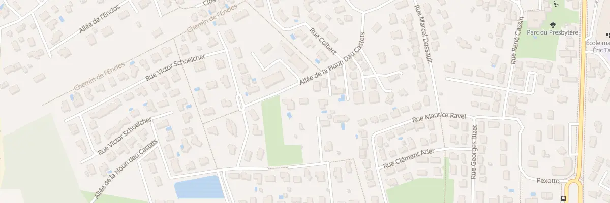 Plan du 13 Che de la Houm de Castets au Taillan-Médoc