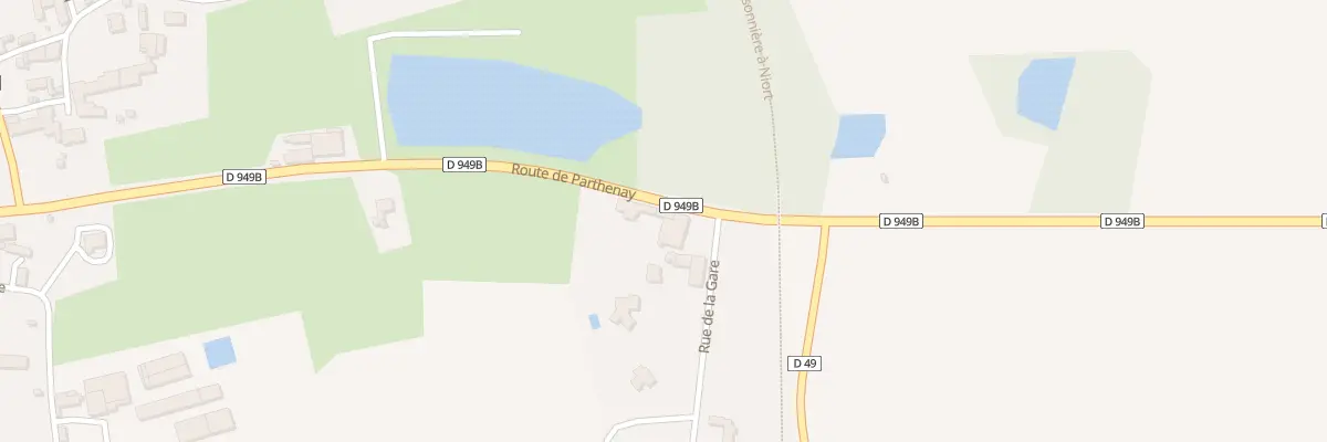 Plan du 120 Rte de Parthenay - Breuil à Terval