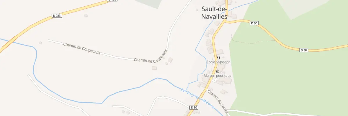 Plan du 155 Che des Coupecoits à Sault-de-Navailles