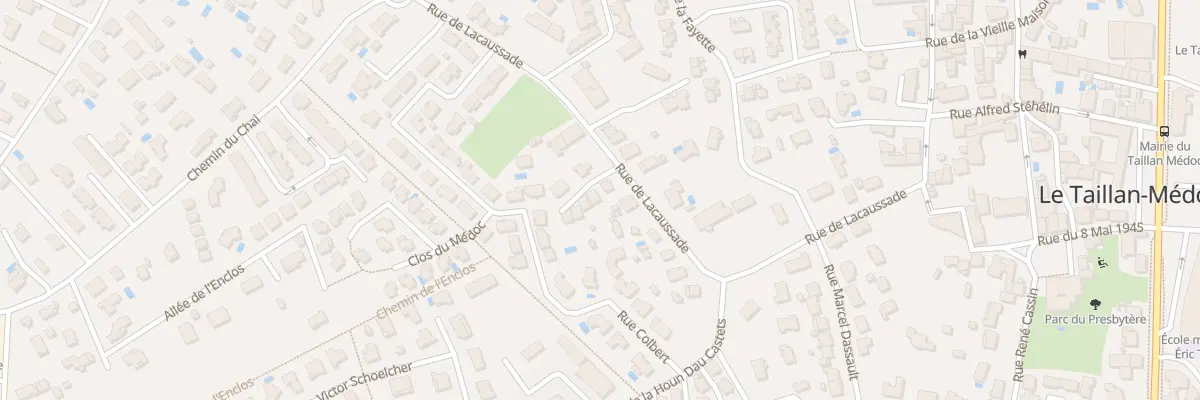 Plan du 25A Rue de Lacaussade au Taillan-Médoc