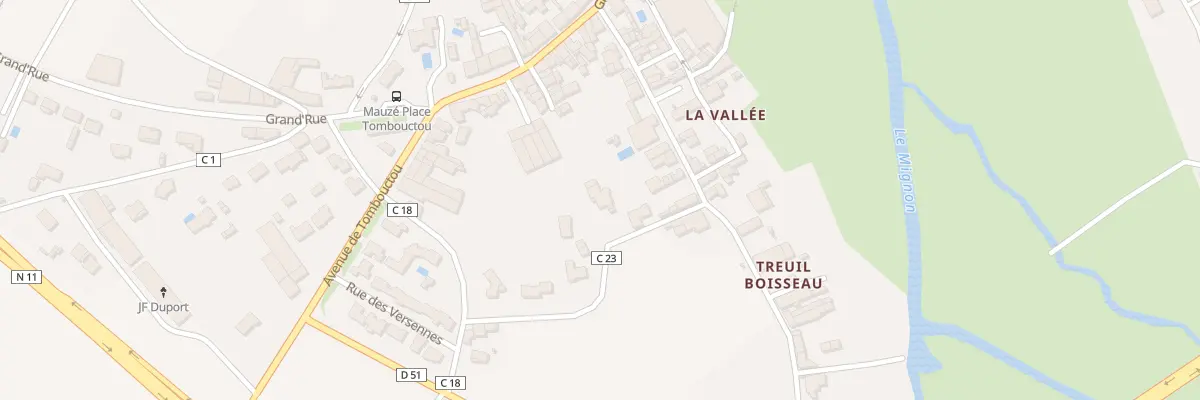 Plan du 4 Rue de Ste Vallere à Mauzé-sur-le-Mignon
