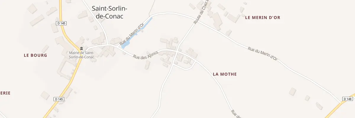 Plan du 48 Rte de chez Diot à Saint-Sorlin-de-Conac