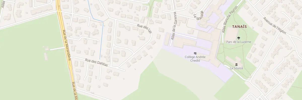Plan du 9 Rue des Lys au Haillan