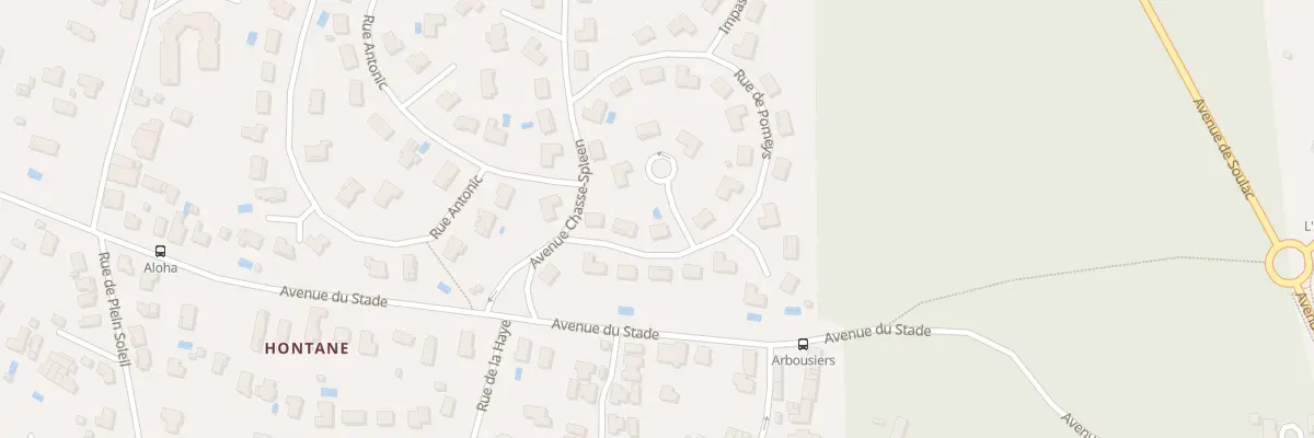 Plan du 22 Rue Pomeys au Taillan-Médoc