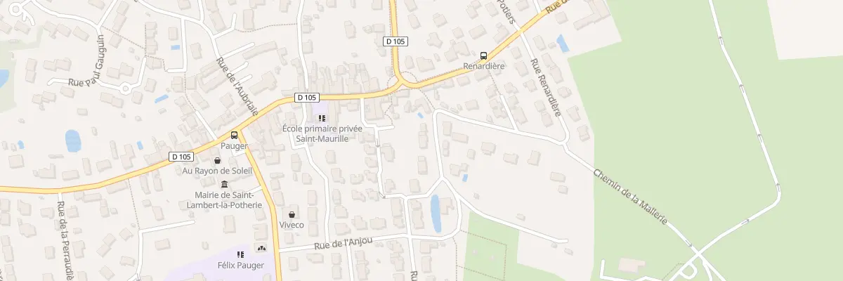 Plan du 6 Rue du Bois de Brie à Saint-Lambert-la-Potherie