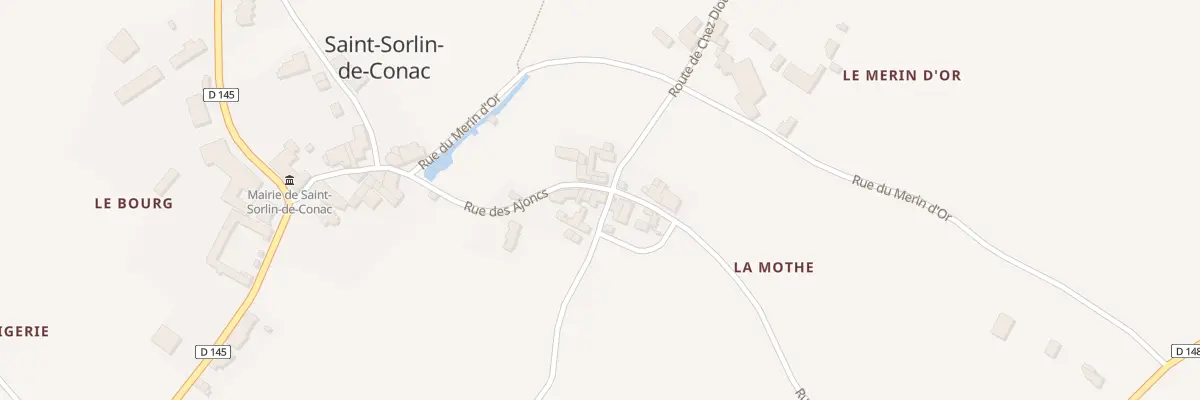 Plan du 47 Rte de chez Diot à Saint-Sorlin-de-Conac