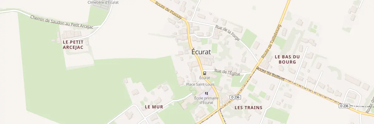 Plan du 17B Rue du Centre à Écurat