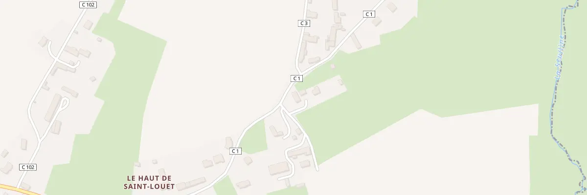 Plan du 5035 Le Haut de Saint Louet à Saint-Louet-sur-Seulles