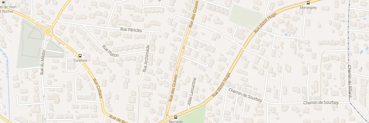 Plan du 13 Rue des Graves au Haillan