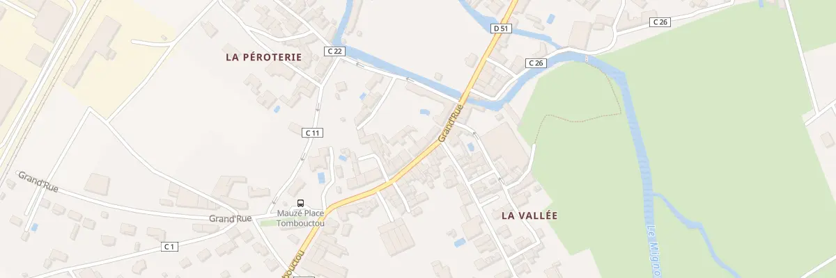 Plan du 172 Grand Rue à Mauzé-sur-le-Mignon