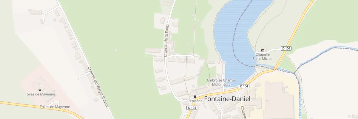 Plan du 6 Che des Cabanons à Saint-Georges-Buttavent