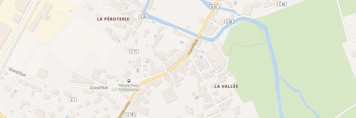 Plan du 174A Grand Rue à Mauzé-sur-le-Mignon