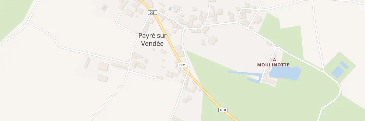 Plan du 29 Rue de la vendée à Foussais-Payré