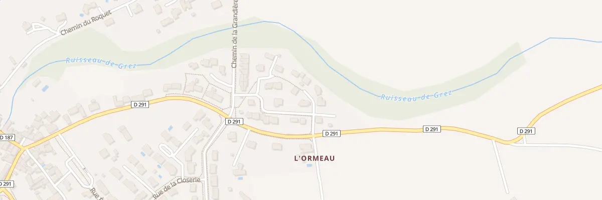 Plan du 6 Pl des Marinettes à Grez-Neuville