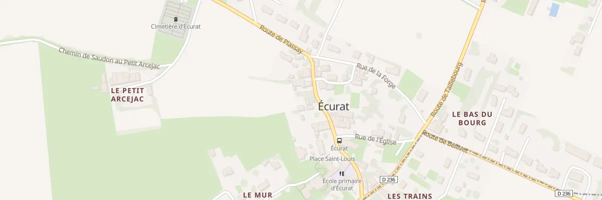 Plan du 21 Rue du Centre à Écurat