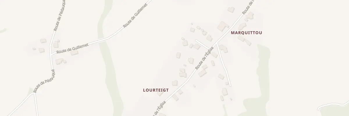Plan du 1153 Rte de l’Église à Argagnon