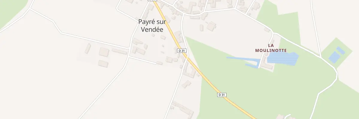 Plan du 28 Rue de la vendée à Foussais-Payré