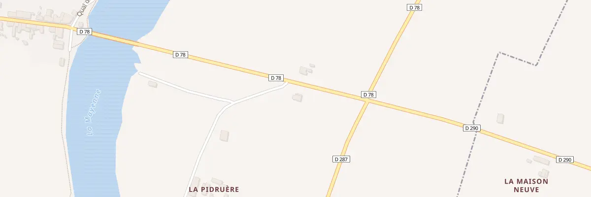 Plan du 5135 Le Marais à Chambellay