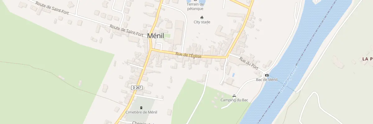 Plan du 16 Rue de l’Eglise à Ménil
