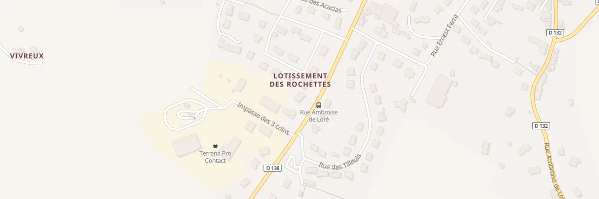 Plan du 222 Rte de Bretagne à Oisseau