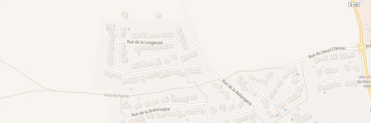 Plan du 61 Rue de la Longeraie à Parné-sur-Roc