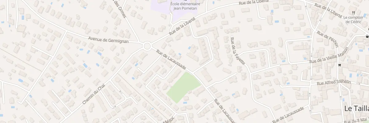 Plan du 42T Rue de Lacaussade au Taillan-Médoc
