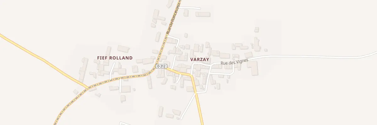 Plan du 5136 Varzay à Puyrolland