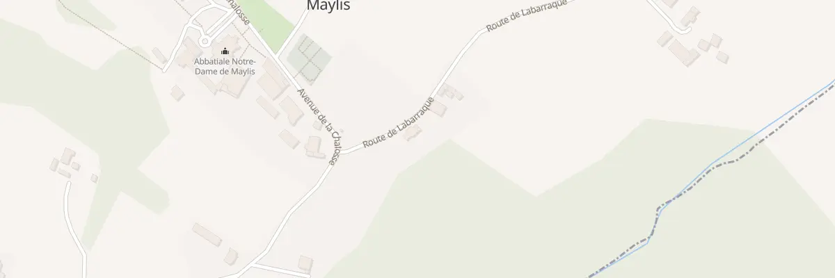 Plan du 90 Rte de Labarraque à Maylis