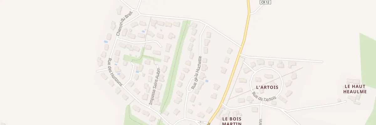 Plan du 11 Rue de la Huchette à La Chapelle-Anthenaise