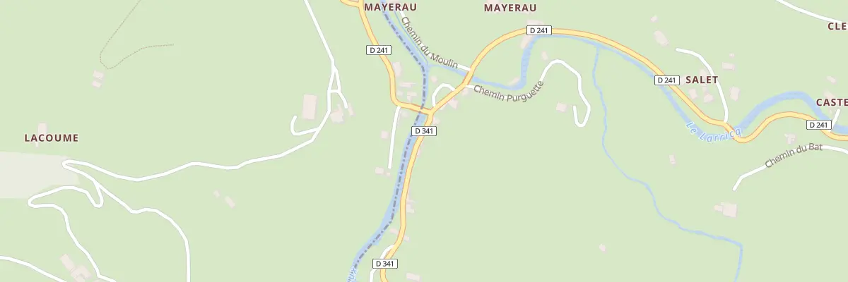 Plan du 5034 Lembeye à Lourdios-Ichère