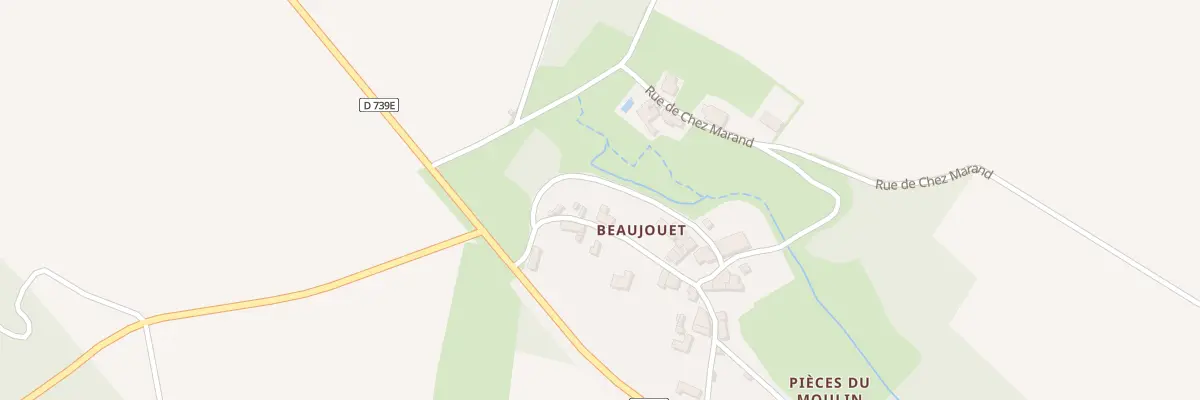 Plan du 26 Rue de Beaujouet aux Nouillers