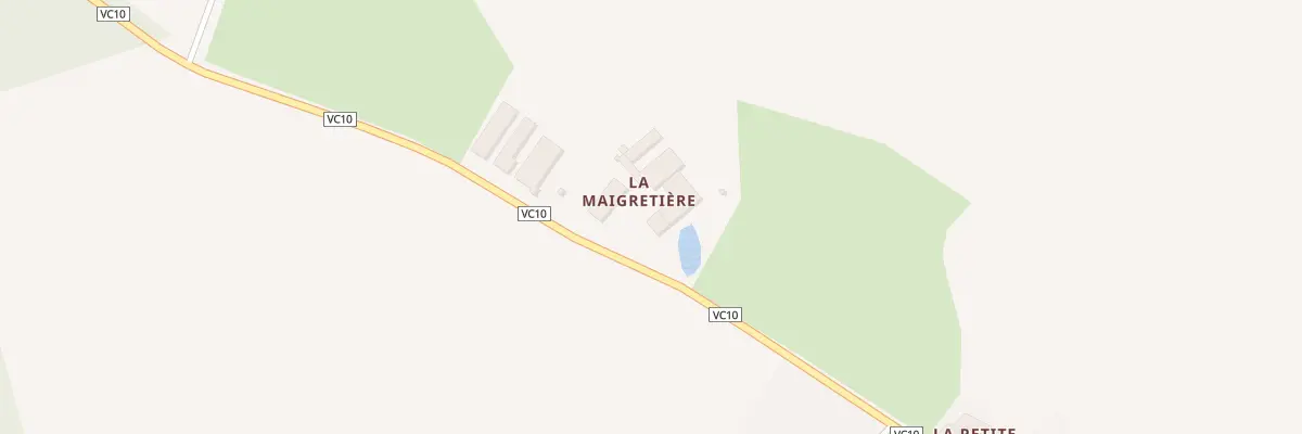 Plan du 40 La Maigretiere Saint Aubin à Mauléon