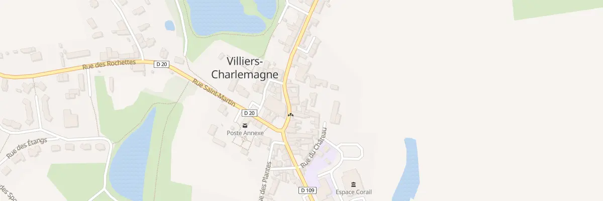 Plan du 6 Rue Charles de Gaulle à Villiers-Charlemagne