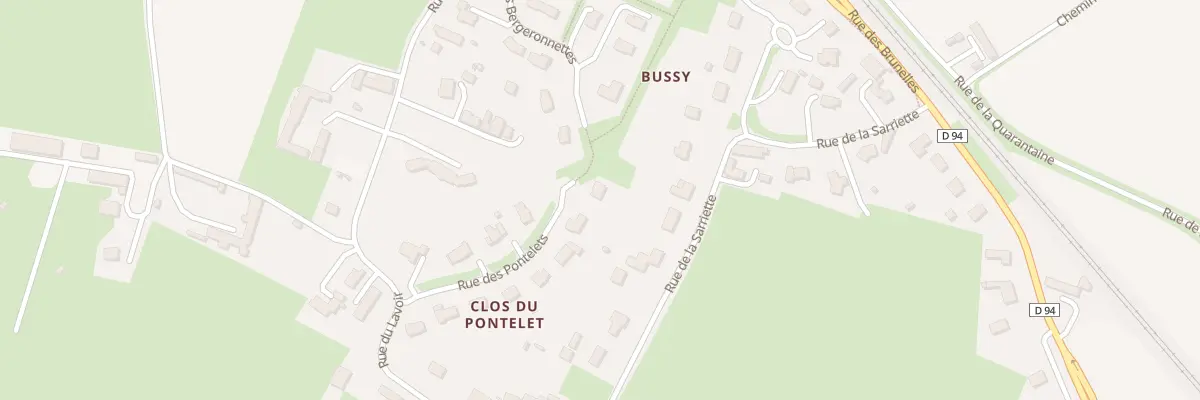 Plan du 16 Rue du Pontelet à Saint-Martin-des-Entrées