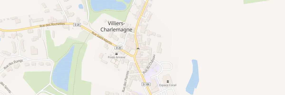 Plan du 4 Rue Charles de Gaulle à Villiers-Charlemagne