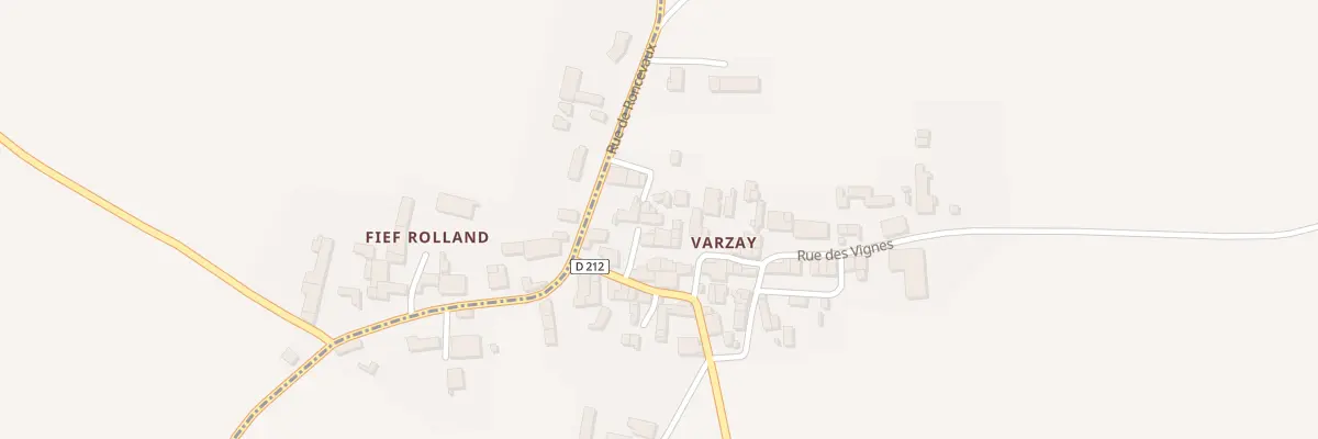 Plan du 5129 Varzay à Puyrolland