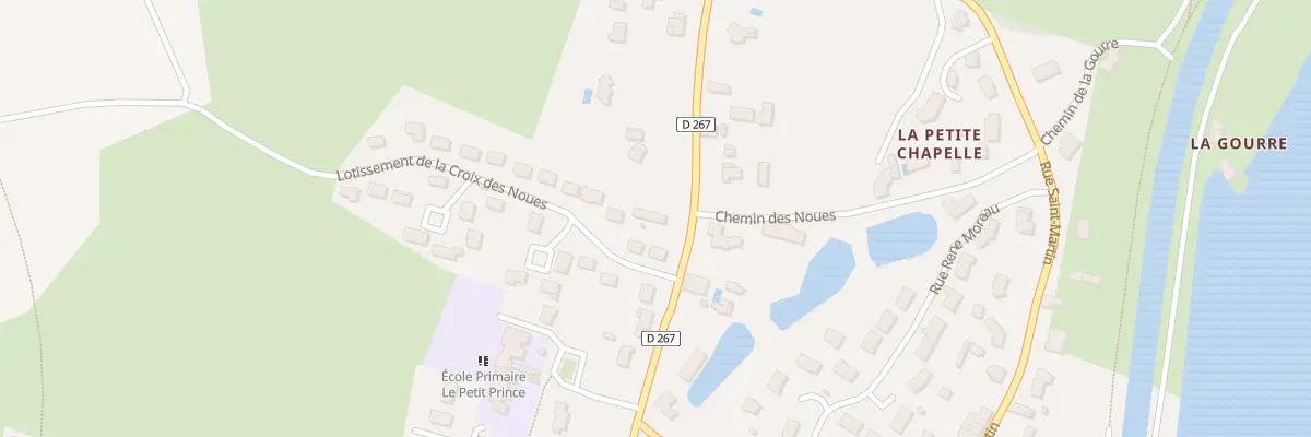 Plan du 19 Rte de Château-gontier à Ménil