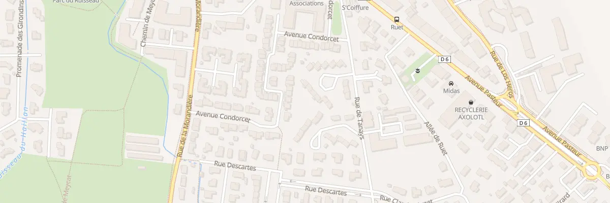 Plan du 8 All Montesquieu au Haillan