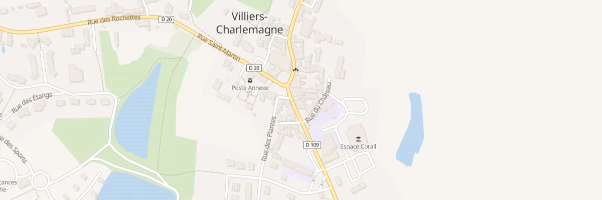 Plan du 7 Pl du Commerce à Villiers-Charlemagne