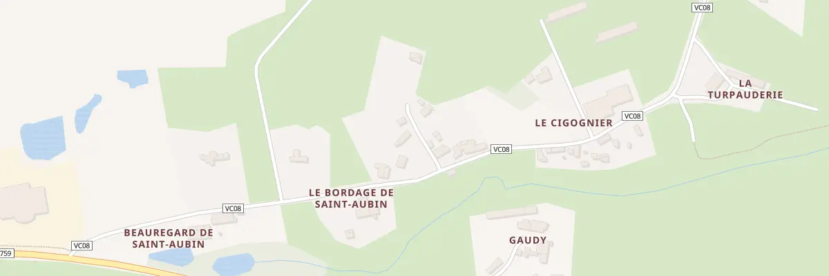 Plan du 5 Le Cigognier Saint Aubin à Mauléon