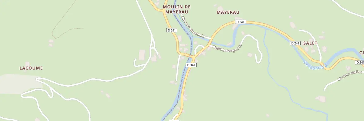 Plan du 5248 Bourdes à Lourdios-Ichère