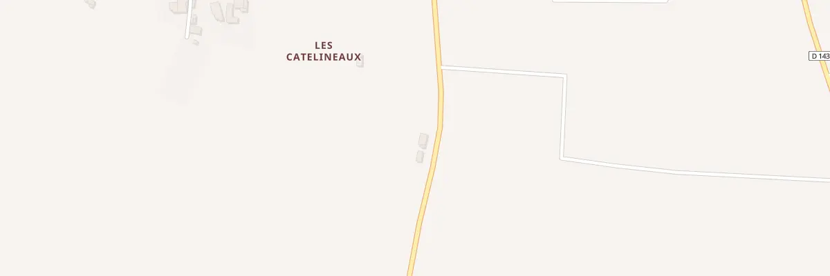 Plan du 6273 Les Catelineaux à Gémozac