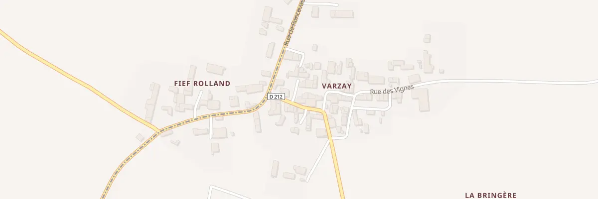Plan du 5101 Varzay à Puyrolland