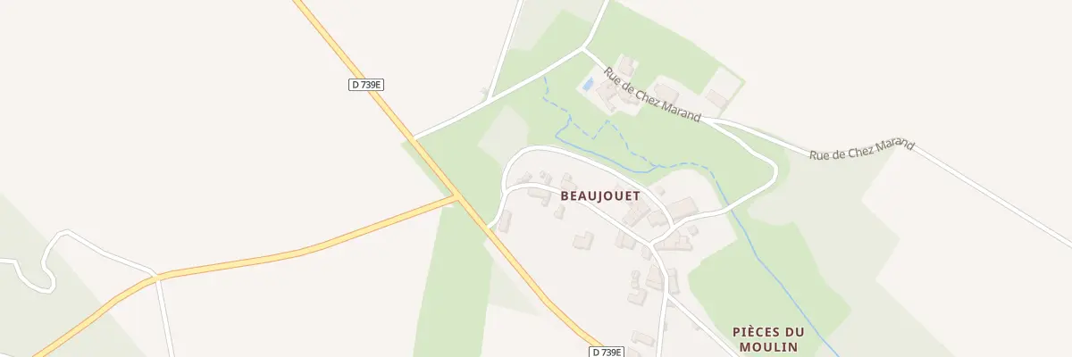 Plan du 32 Rue de Beaujouet aux Nouillers