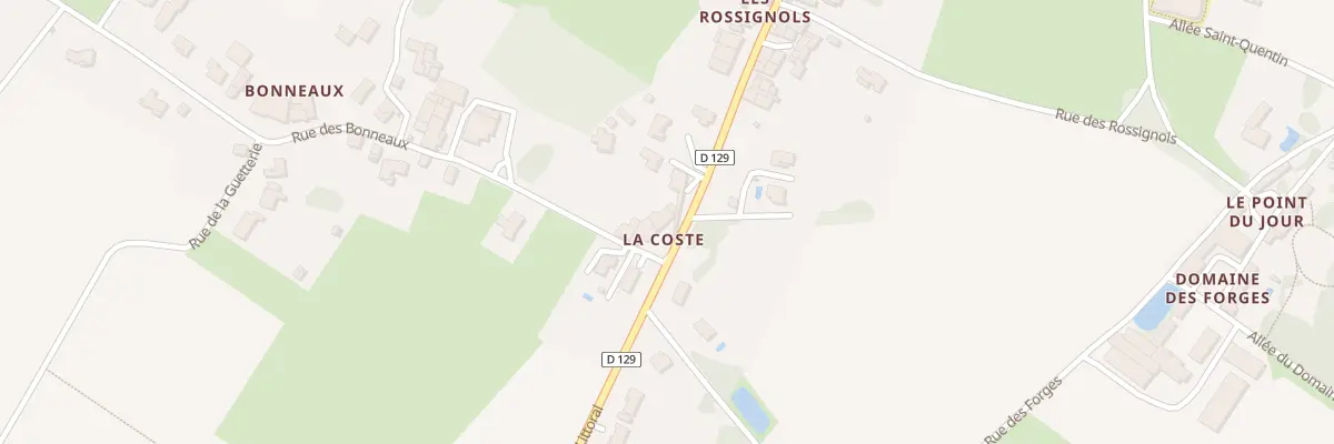 Plan du 42 Av du Littoral à Chermignac