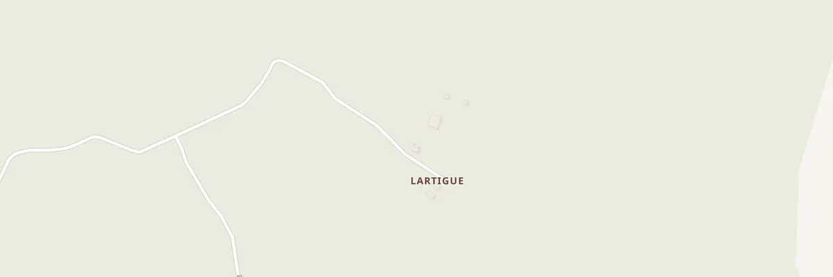 Plan du 538 Che de Lartigue à Garein