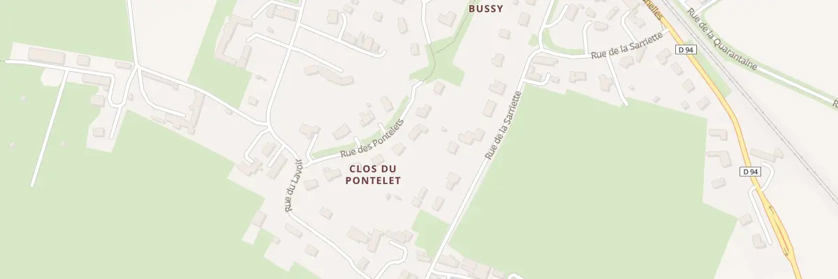 Plan du 12 Rue des Pontelets à Saint-Martin-des-Entrées