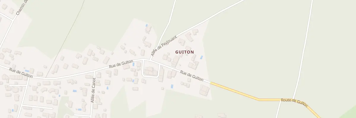 Plan du 541 Rue de Guiton à Arsac