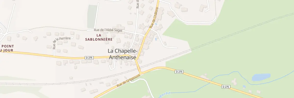 Plan du 6 Rue de Chalons à La Chapelle-Anthenaise